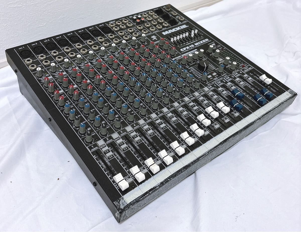 Mackie CFX16 MkII アナログミキサー 純正ソフトケース付き Yahoo!オークション -「mackie ミキサー cfx」の落札相場・落札価格