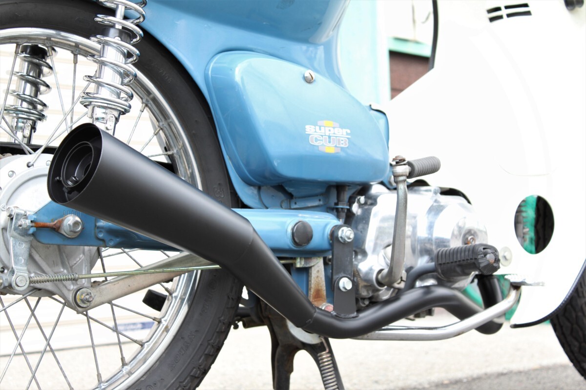 1913wスーパーカブ用 ツチノコマフラー｜ モンキーパーツはバイクパーツ通販専門店の田中商会