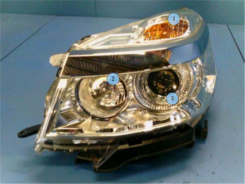 ホンダ 純正 ライフ 《 JC1 》 左ヘッドライト P81600-24007856