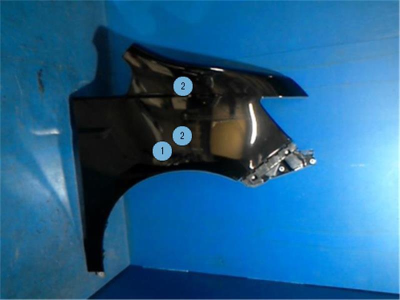 ホンダ 純正 ステップワゴン 《 RK5 》 右フェンダー 60211-SZW-000ZZ P81700-24009881