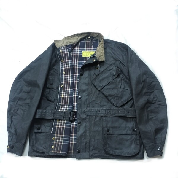 Mint 70s 黄タグ Barbour international c46 1972 バブアー インターナショナル イエローラベル