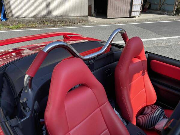 ★MR-S用ファッションバー用カバー 赤★