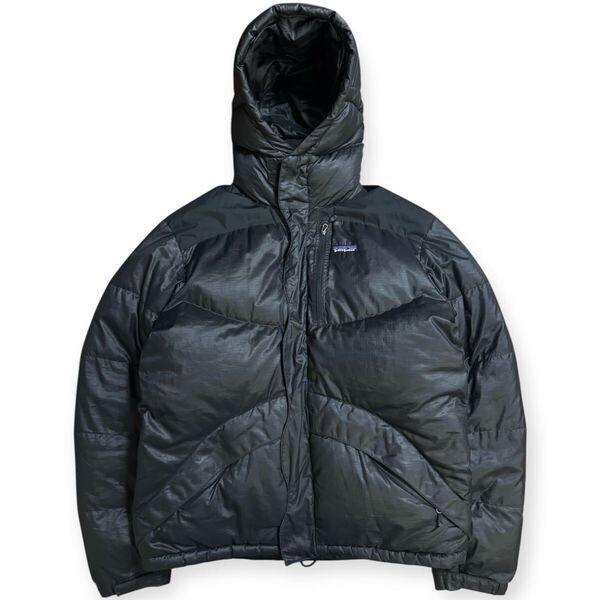 稀少 patagonia 00s ヴィンテージ ダウンパーカー ブラック 廃盤品 ブラック XSサイズ 84652F6