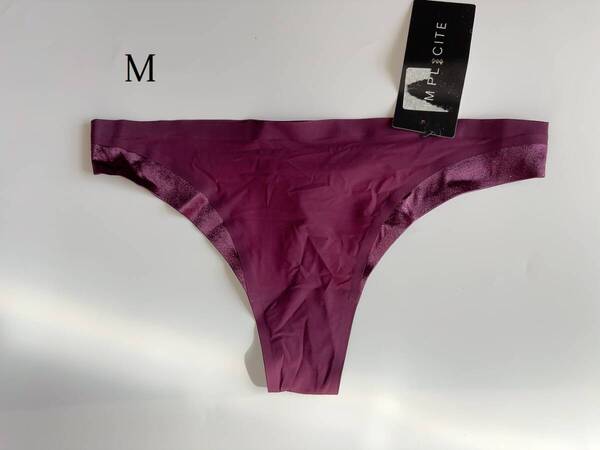 M☆IMPLICITE・アンプリシット フランス 高級下着 シームレスタンガ