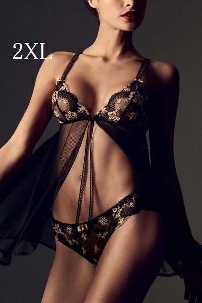 2XL☆Aubade オーバドゥ La Belle Galante ベビードール フランス高級ランジェリー