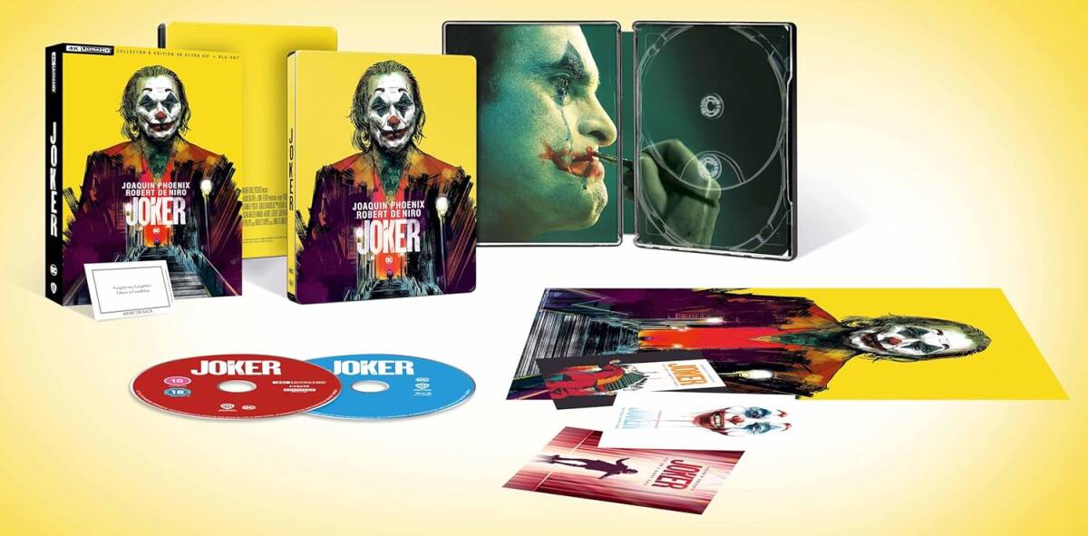 ジョーカー/JOKER STEELBOOK UCE 4K UHD+Blu-ray アルティメット・コレクターズ・エディション 海外盤