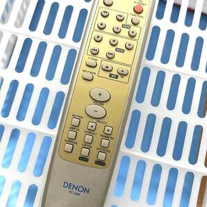即決2,500円/防水梱包/保証/綺麗/送料無料/最短10分発送/実績/DENON/デノン/デンオン/AVサラウンドアンプリモコン RC-989 美品 送料無料②