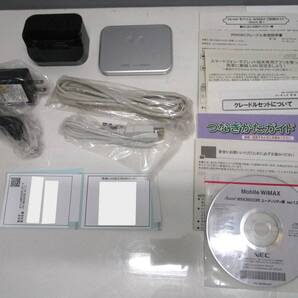 【送料無料】(旧WiMAX)モバイルルータ AtermWM3600R(AT)S クレードルセット 中古品