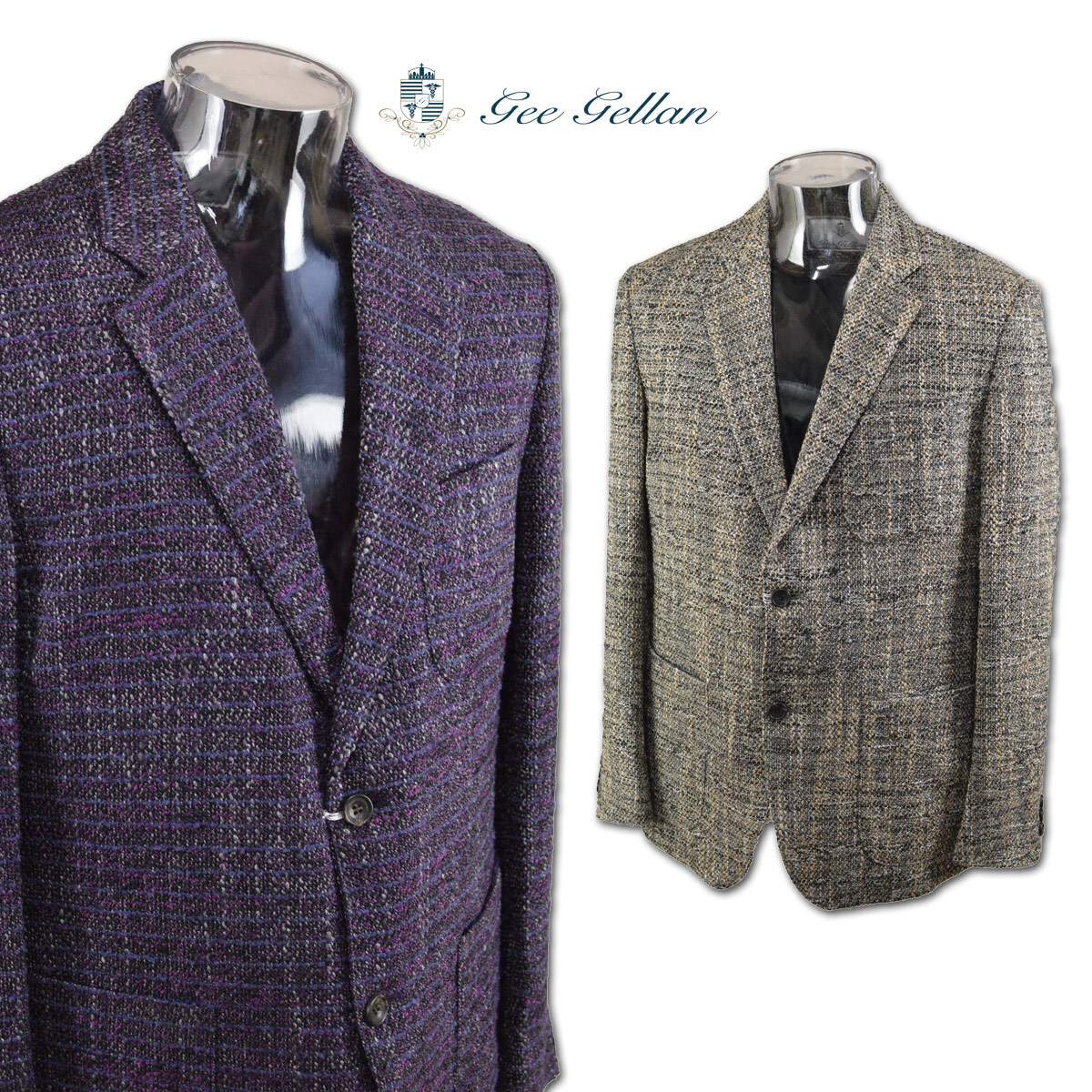 ジーゲラン gee gellan ジャケット セール GEE GELLAN ジーゲラン GEEGELLAN 上質清涼 綿麻 楊柳