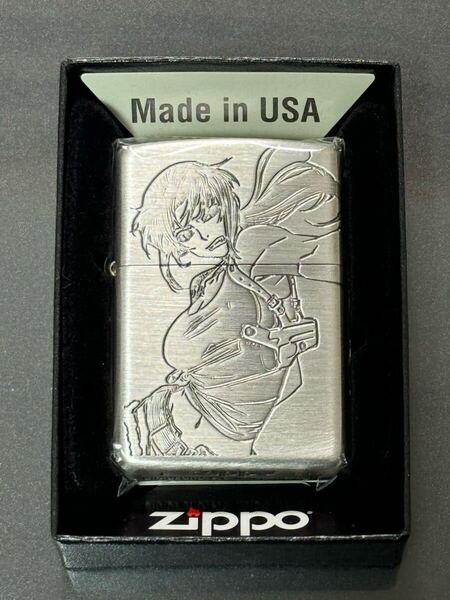 zippo BLACK LAGOON レヴィ ブラックラグーン 3連続刻印 2024年製 silver シルバー 両面デザイン ケース 保証書
