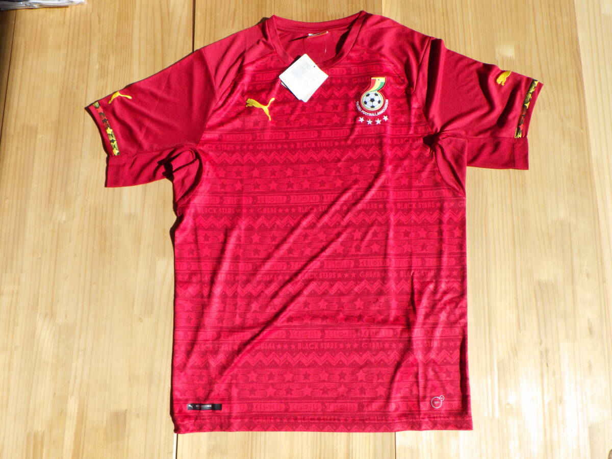 新品未使用　ガーナ代表　サッカーユニフォーム 楽天市場】ガーナ代表 2014 ホーム（白） PUMA製 : O.K.A.