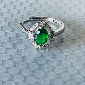 モアサナイト、リング 11×13mm 17#。金メッキ G2