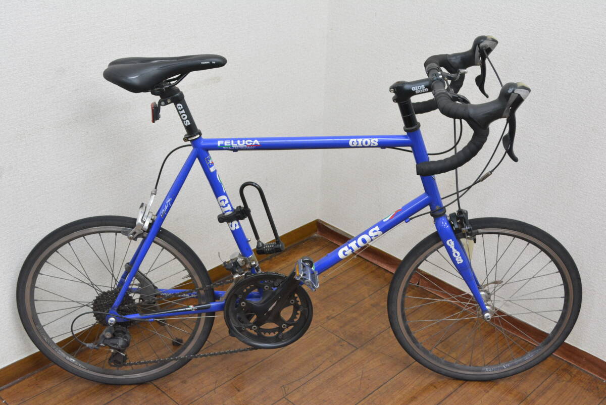 引取可/福岡市博多区】※ジャンク/要修理品 GIOS FELUCA 4ブルー 引取可/福岡市博多区】※ジャンク/要修理品 GIOS FELUCA 4ブルー