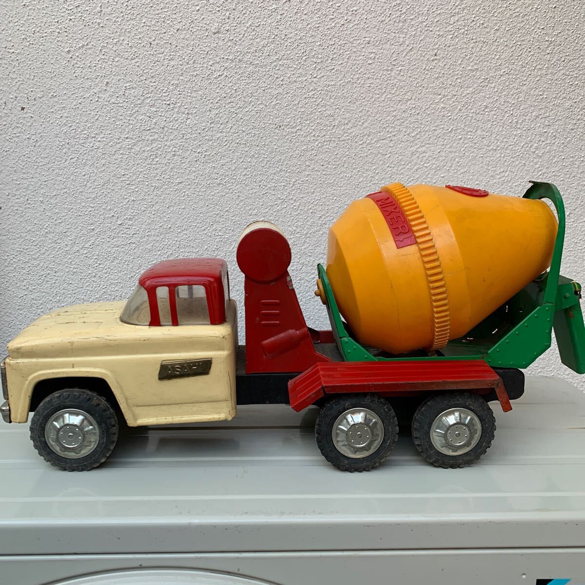 ミキサートラック MIXER TRUCK ブリキ 日本製 レトロ