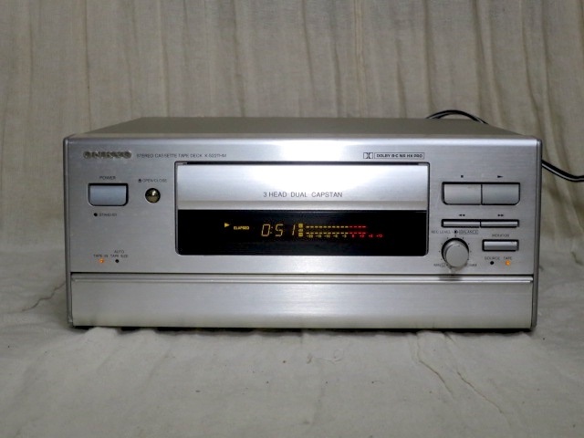 Yahoo!オークション -「onkyo k-522」(一般) (カセットデッキ)の Yahoo!オークション -「onkyo k-522」(一般) (カセットデッキ)の