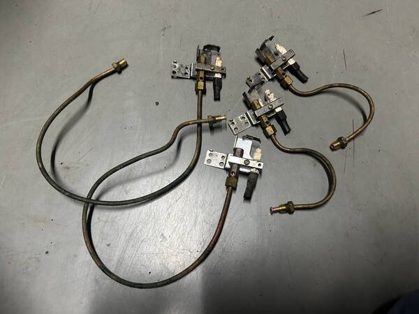 オザキ製 業務用コンロ OZK4Ⅲ 圧電端子&パイロットバーナー4点 製造廃止品 ◎即決★送料▽