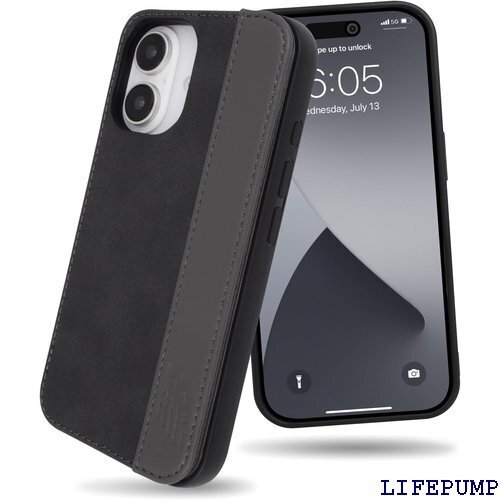 New Balance iPhone16 対応 ケー iPhone16 用 ブランド スマホケース ブラック 2979