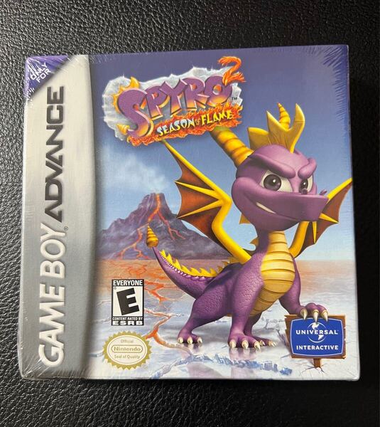 【新品未開封】海外版 ★ Spyro 2: Season of Flame★スパイロ2 シーズン オブ フレーム GBA