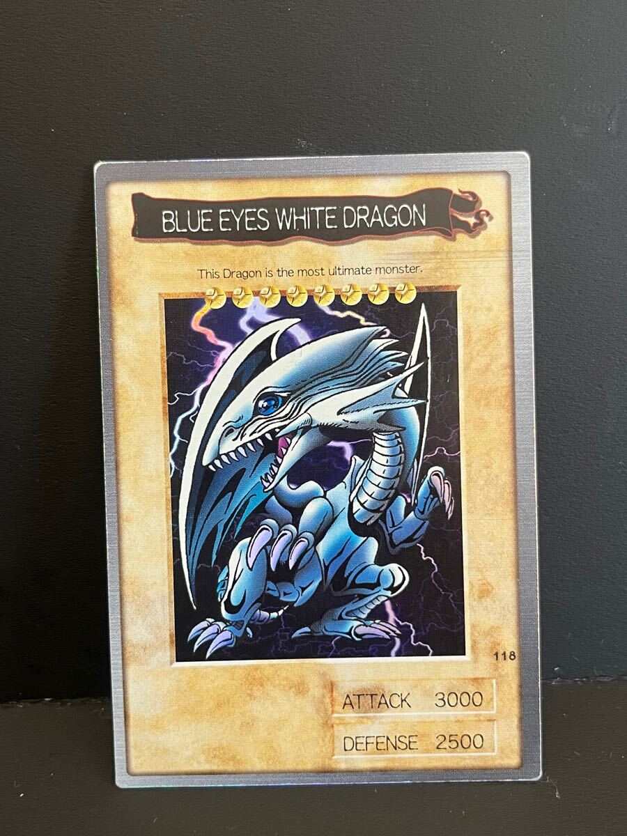 遊戯王 青眼の白龍 メダル バンダイ 1999 希少品 ブルーアイズ