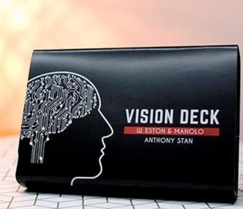 Vision Deck - RED (ビジョンデック:赤裏) (手品、マジック)