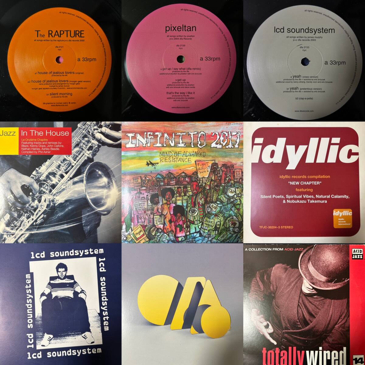 LCD SOUND SYSTEMS アナログレコード 4枚セット 昔あった4チャンネル・ステレオ・レコードを聴く｜尾上祐一