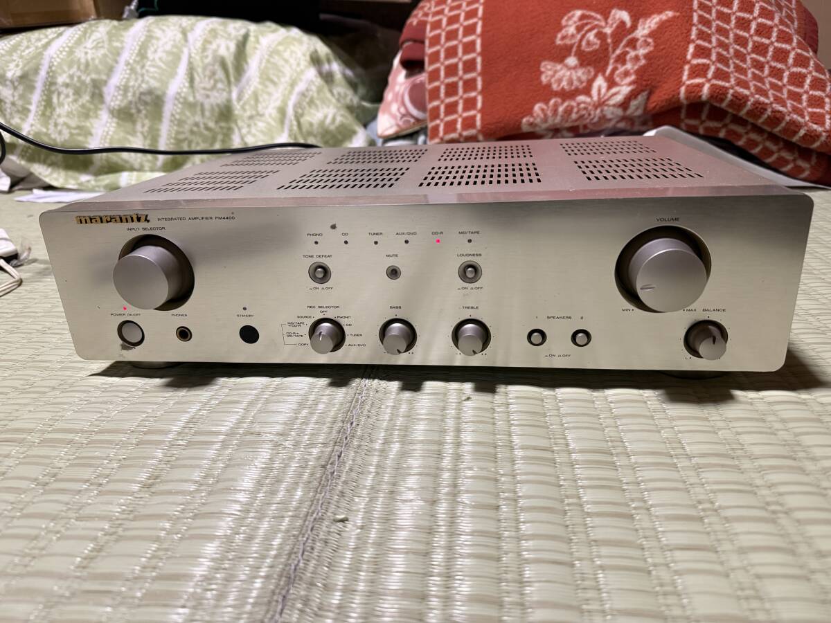 Yahoo!オークション -「marantz pm4400」の落札相場・落札価格 Yahoo!オークション -「marantz pm4400」の落札相場・落札価格