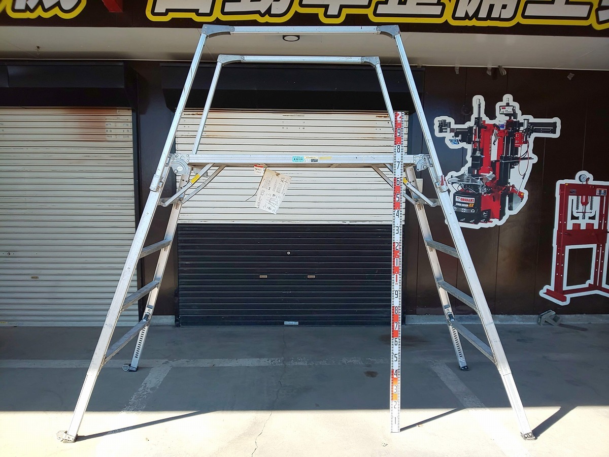 Yahoo!オークション -「可搬式作業台」(足場台、足場板) (脚立 Yahoo!オークション -「可搬式作業台」(足場台、足場板) (脚立