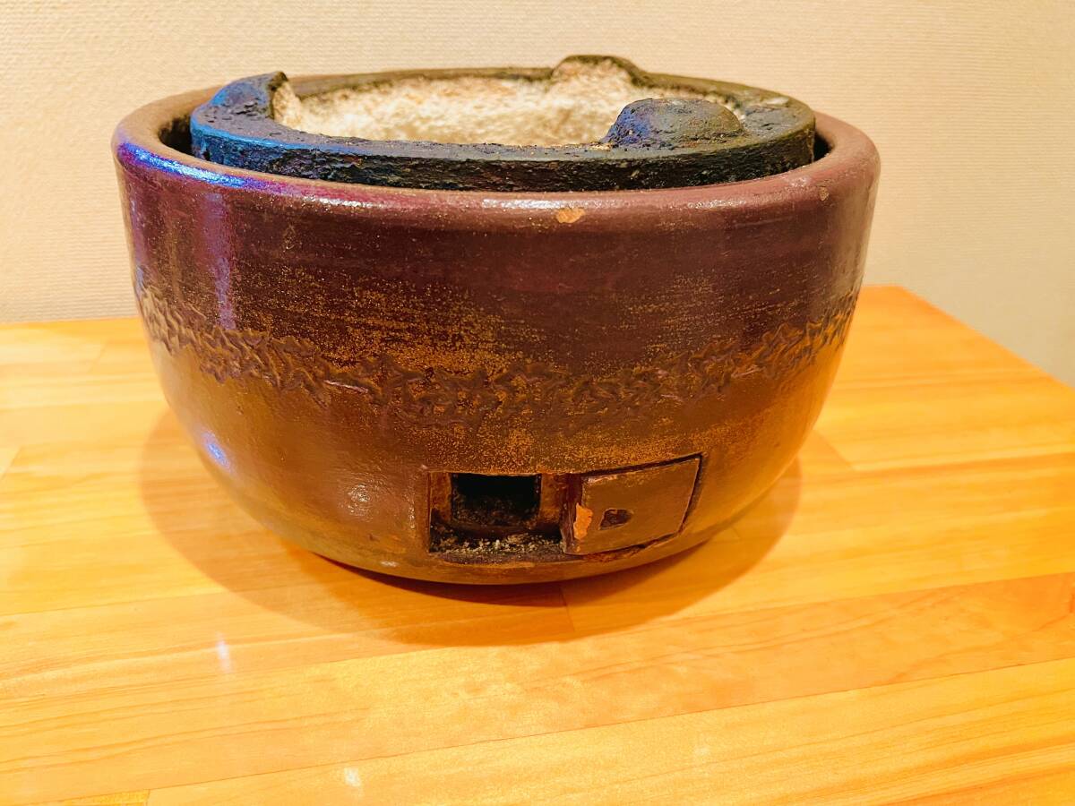 【逸品】 三河こんろ キンカ 大型 1個(中古) その他 その他