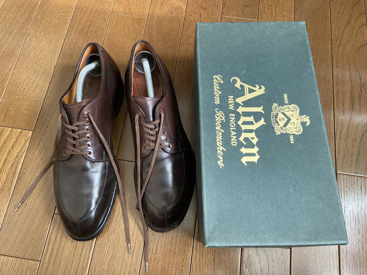Yahoo!オークション -「alden vチップ カーフ」(オールデン) (お Yahoo!オークション -「alden vチップ カーフ」(オールデン) (お