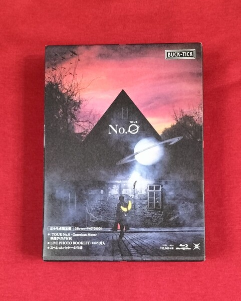 BUCK-TICK TOUR No.0 完全生産限定盤 Blu-ray BOX ブルーレイ バクチク 櫻井敦司 今井寿 LIVE ライブ ツアー 初回 2枚組 帯付 特典完備