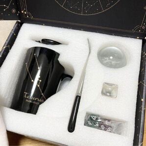 プレゼントにコーヒーカップ マグカップ 牡牛座 ブラック 父の日誕生日