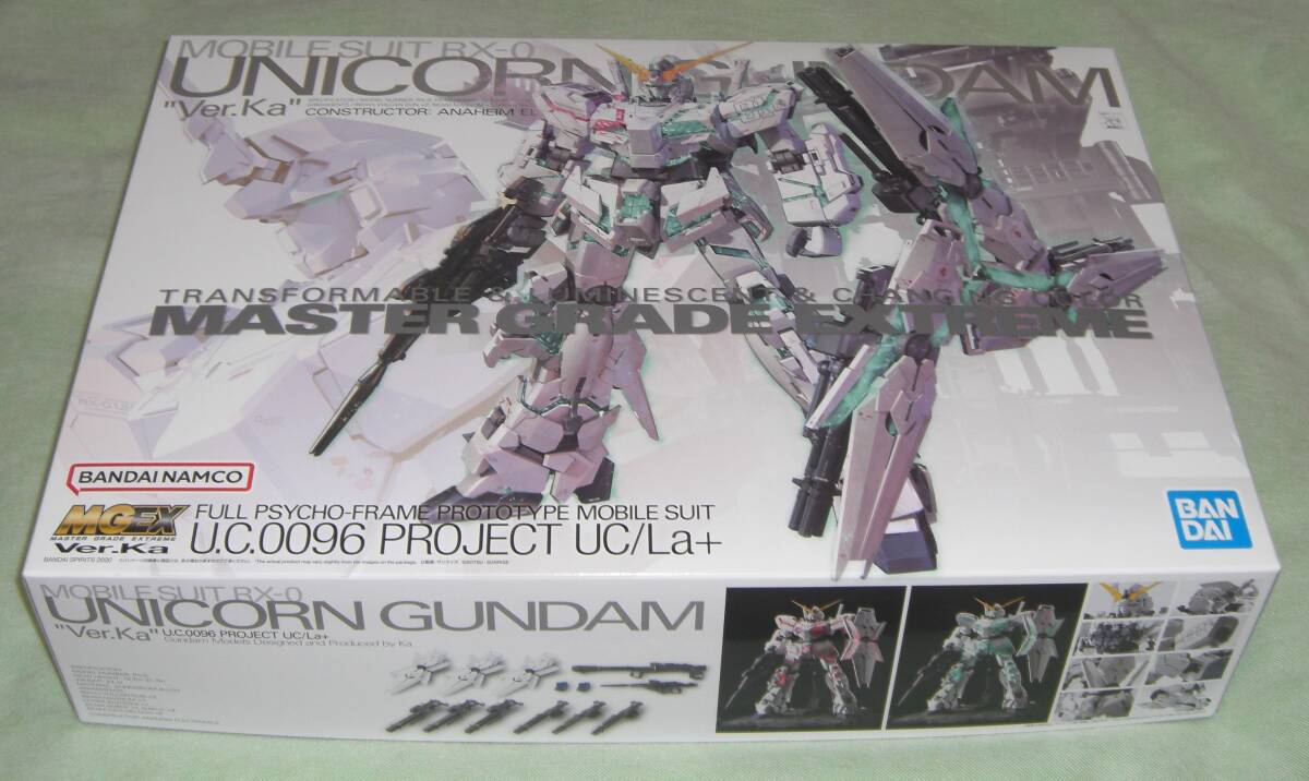 Yahoo!オークション -「mgex 1/100 ユニコーンガンダム ver.ka Yahoo!オークション -「mgex 1/100 ユニコーンガンダム ver.ka