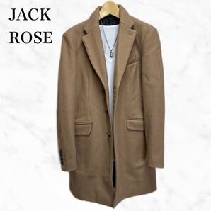 JACK ROSE チェスターコート アウター ウールコート ベージュ