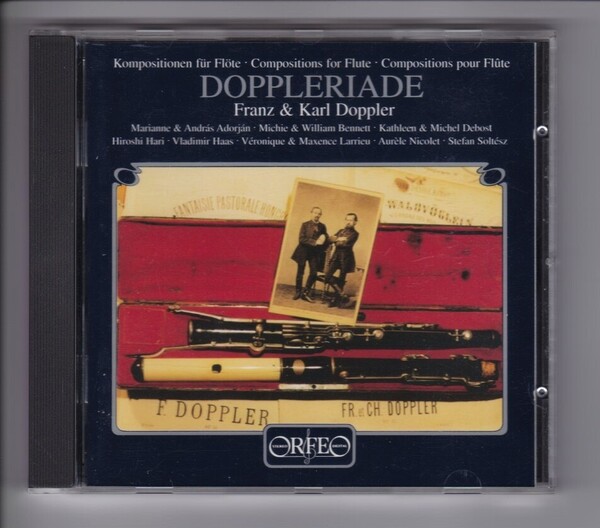 【輸入CD】Franz & Karl DOPPLER : 「DOPPLERIADE」 Compositions for Flute フランツ&カール・ドップラー フルート作品集