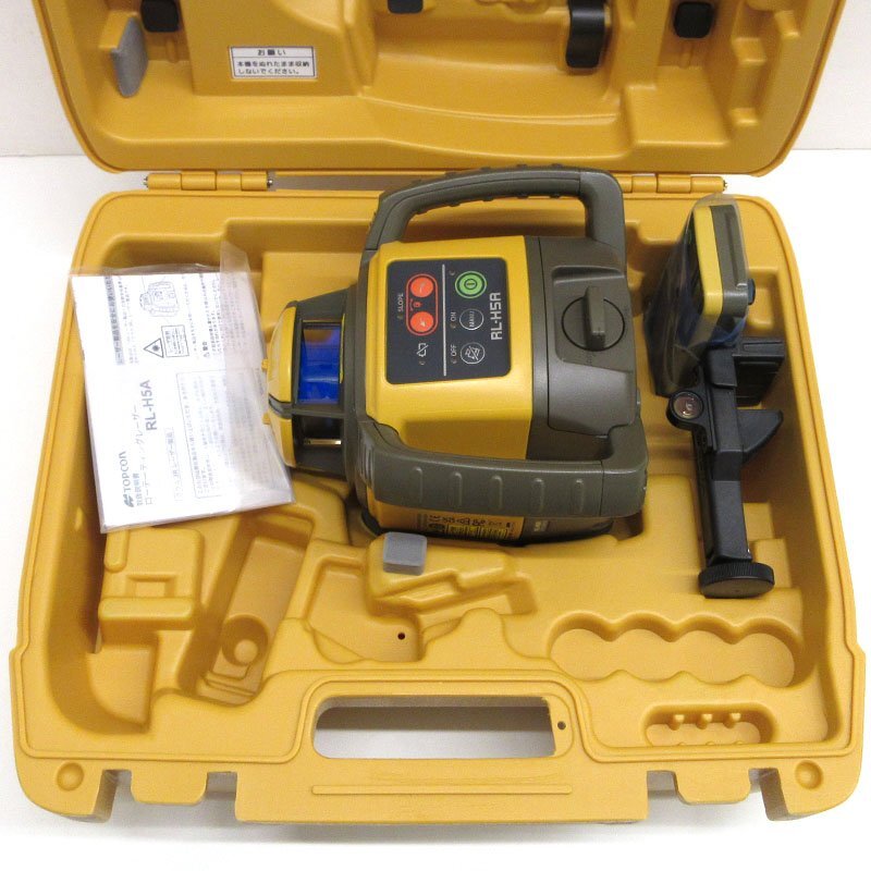 【未使用】TOPCON(トプコン) ローテーティングレーザー RL-H5A レベルセンサー LS-80X【/D20179900044727D/】