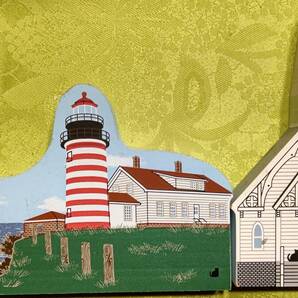 126-1 ヴィンテージ 1999-2003 木製 ハウスオブジェ THE CAT'S MEOW 2点セット