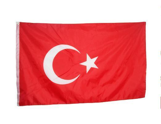トルコ 国旗 フラッグ 応援送料無料 150cm x 90cm 人気 大サイズ 新品
