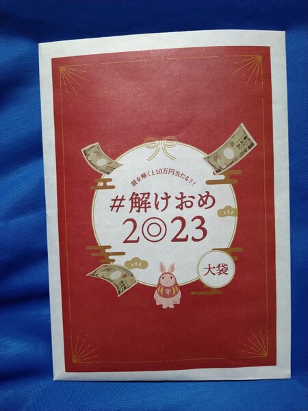 謎解きキット タカラッシュ おうちで宝探し #解けおめ2023大袋