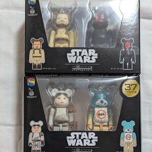 BE@RBRICK スター・ウォーズ ダース モール クワイ=ガン ジン レイ BB-8 2個セット