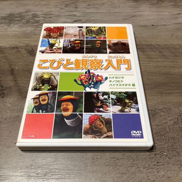 中古DVD こびと観察入門/ハナガシラ キノコビト バイブスマダラ編 レンタル使用品 送料無料