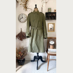 ベルギー 50s MONETEX ABL オーバーコート トレンチ モーターサイクル バイク ジャケット 軍 ミリタリー 古着 ヴィンテージ アンティーク