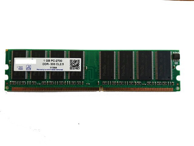 Yahoo!オークション -「DDR pc2700 1GB」(メモリ) (パーツ)の