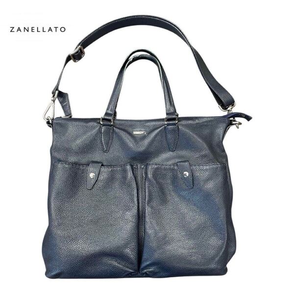 s ZANELLATO ザネラート バック 牛革 ハンドバッグ ショルダーバッグ
