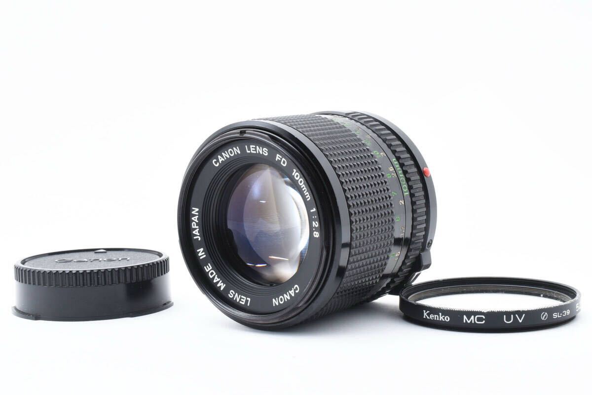 希少》CANON New FD 100mm F2 【良品】