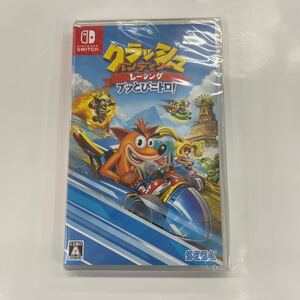 新品未開封 シュリンク付★任天堂 スイッチ ソフト クラッシュ・バンディクーレーシング ブッとびニトロ! - Switch