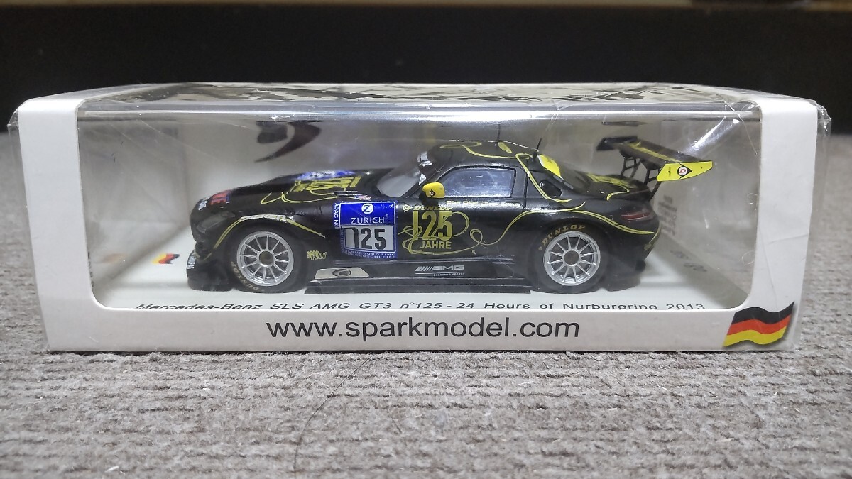 新品 1/43 スパーク SPARK Mercedes SLS GT3 AMG No.2 Winner