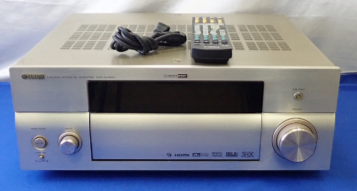 Yahoo!オークション -「dsp-ax1600」(ヤマハ) (AVアンプ)の落札 Yahoo!オークション -「dsp-ax1600」(ヤマハ) (AVアンプ)の落札