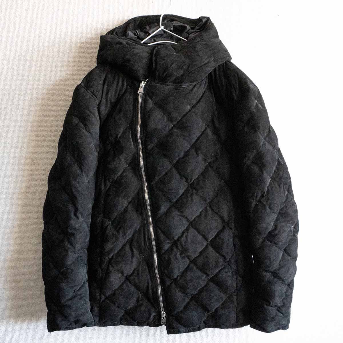 【セール】バックラッシュダウン MONOCHROME LUXURY STEER 0.6mm STITCH “POLISH WHITE GOOSE