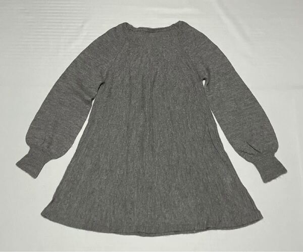 Provador ニットワンピース アルパカ100% グレー レディースLサイズ 461096