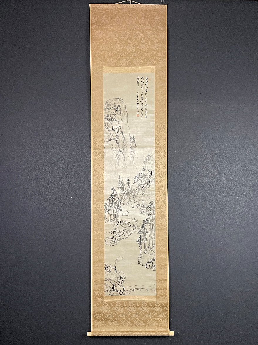 野呂介石 山水図/Web書画ミュージアム